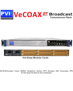 VeCOAX BT CHASSIS  -   Broadcast Modular  4K  Transmission Rack Platform