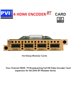 PVI-ENC4K-HDMI  -  4 Channel HDMI 4K Video Encoder Streaming Card Mpeg4