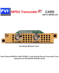 PVI-TSC-CARD  -  2 Channel  Scaler Converter Transcoder Card for VeCOAX BT Chassis