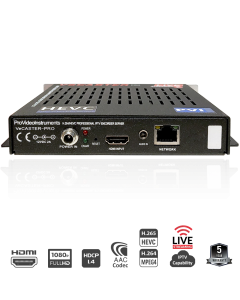 VeCASTER HD HEVC   -   HDMI IPTV Streaming Encoder